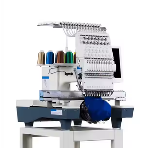New 12-15 Needles Industrial Grade Flat Multifunction Embroidery Machine for <strong>Shirt</strong> Garments - Product Image 1