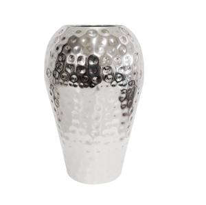 กระถางดอกไม้เหล็กสำหรับตกแต่งบ้าน,กระถางดอกไม้โลหะสำหรับตกแต่งบ้านลายร้อนพร้อมพื้นผิวขัดเงาสวยงาม - Product Image 1