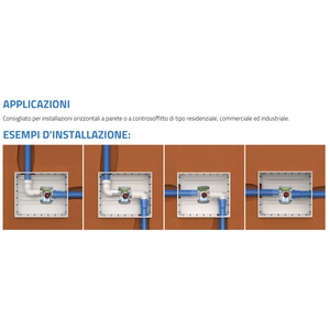 Siphon horizontal inspectable Tecnosystemi pour la climatisation et la plomberie – Produit anti-odeurs - Product Image 4