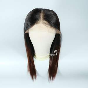 วิกผมแท้แบบมีลูกไม้ด้านหน้า13X6วิกผมแท้สีออมมี่จากผู้จำหน่ายในเวียดนาม - Product Image 1