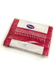 พู่ถักโพลีเอสเตอร์33ซม. ดีไซน์แฟชั่นประดับด้วยผ้าไหมผ้าฝ้ายขอบโลหะแท่งสำหรับตกแต่งเสื้อผ้าและผ้าม่าน - Product Image 2