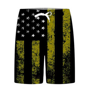 Pantalones cortos de verano para hombre, pantalones cortos deportivos transpirables de doble capa para hombre, pantalones cortos deportivos transpirables para hombre - Product Image 5