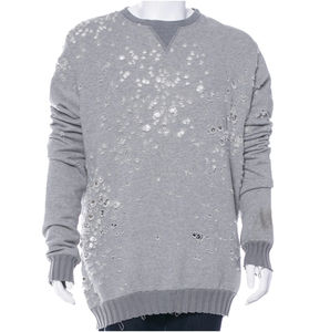 Sudaderas desgastadas completas hechas a medida para hombres Unisex en blanco Vintage ácido lavado angustia 100% algodón francés Terry sudaderas - Product Image 5