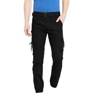 Pantalons de sport unisexes à la mode, pantalons de jogging décontractés, pantalons cargo respirants avec poches, fermeture boutonnée droite, anti-froissement - Product Image 3