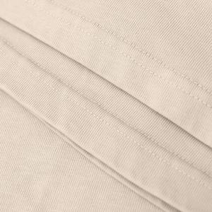 100% algodón cuello redondo Camiseta de gimnasio de gran tamaño de peso pesado Anti-Pilling Color sólido logotipo personalizado impresión Digital para hombres y mujeres - Product Image 5