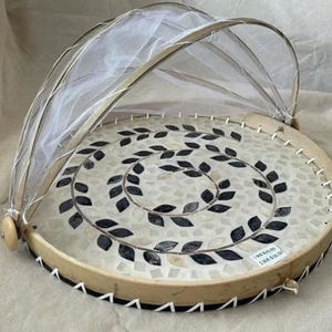 Patrón exótico de elección Ideal para vajilla Tabletop Vietnam hecho a mano Mother Of Pearl Food Cover - Product Image 3