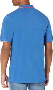 Polos pour hommes de grande taille les plus vendus respirant Polyester/coton Logo personnalisé imprimé de lettres lavées Design - Product Image 3