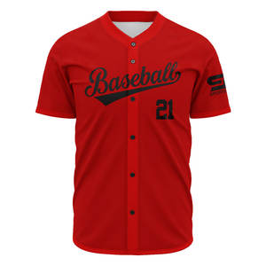 Jersey de Softbol de Impresión 3D de Buena Calidad, Jersey de Béisbol con Impresión Personalizada OEM, Uniforme de Béisbol con MOQ Bajo - Product Image 6