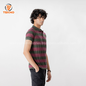 Haute qualité 100% polyester/coton pour hommes pour polos respirant et confortable impression personnalisée en prix usine service OEM - Product Image 4