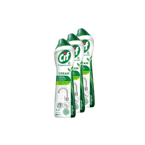 CIF Crème Nettoyant Multi Surface Détachant Formule de Micro Particules pour les Maisons Propres Brillantes Disponible en Vrac pour la Revente - Product Image 3