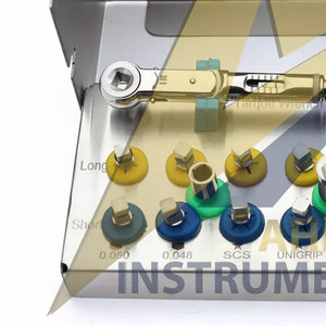 Kit de herramientas de destornilladores de pilar de implante de restauración protésica universal de SUAVE SURGICAL INSTRUMENTS - Product Image 5