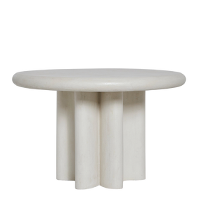 Mesa de comedor redonda de hormigón ligero de lujo, mesa de cemento de diseño moderno para sala de estar, muebles elegantes al por mayor - Product Image 4