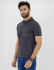 Personalizado de los hombres XL tamaño de manga corta para Polo 100% calidad marca China algodón piqué diseño sólido para Golf Casual verano desgaste - Product Image 2