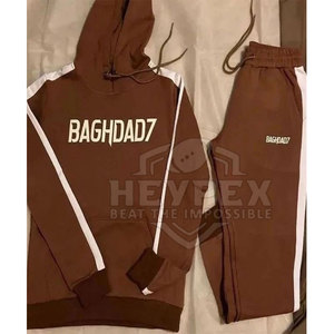 Traje de suéter de moda, pantalones para hombre, traje deportivo informal para correr para jóvenes, conjunto de chándal de dos piezas para hombre 2024 - Product Image 4