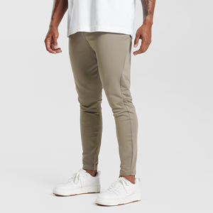 Pantalons de survêtement sans couture avec logo privé Bas pour hommes Jogging Anti-statique Polyester Coton Bas actifs pour adultes - Product Image 1