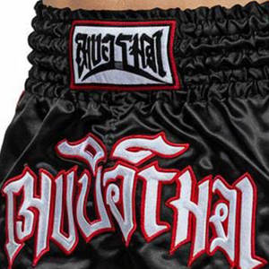 Los pantalones cortos de Muay Thai Premium para hombre más vendidos, diseño personalizado, transpirable, secado rápido, poliéster/algodón, ropa de artes marciales de talla grande - Product Image 3