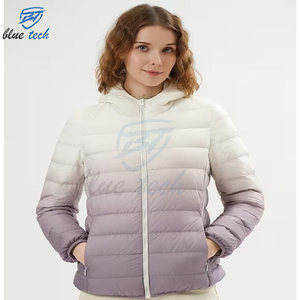 High Quality Women Knitted Puffer Jacket <b>Winter</b> Warm Lightweight <b>Quilted</b> Coat Wholesale Custom Logo & Design Print - Product Image 5
