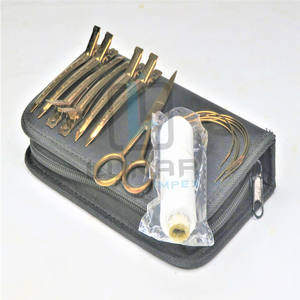 Kit de herramientas de extensión de cabello, alicates de extensión de cabello multifuncionales de acero inoxidable, juego de herramientas de extensión de cabello en Plasma de oro rosa - Product Image 3