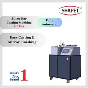 Eficiente máquina de fundición de barra de plata de 15Kw con equipo de refrigeración para producción de fundición de metales de joyería y lingotes - Product Image 2