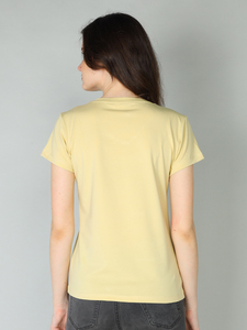 เสื้อยืดคอวีแฟชั่นสำหรับผู้หญิงผ้าคอตตอนแบบลำลองสำหรับ100% - Product Image 6