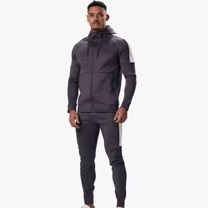 Conjunto de Chándal Deportivo de Algodón con Lavado Ácido Personalizado 2025, de Secado Rápido, Estilo Vintage, para Calle - Product Image 3