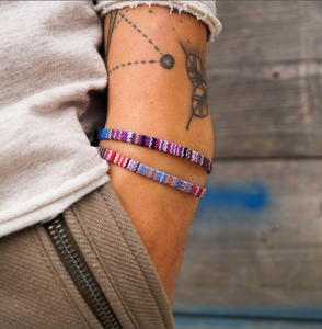<b>Mens</b> Womens Waterproof Cotton Bracelet Set Trendy - *CUSTOMIZABLE* - Product Image 1