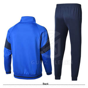 ชุดวอร์มสีพื้นสำหรับผู้ชายชุดวอร์มสีล้วนสำหรับผู้ชายชุดวอร์มกลางแจ้งแบบไม่มีลายออกแบบได้ตามที่ต้องการ - Product Image 2