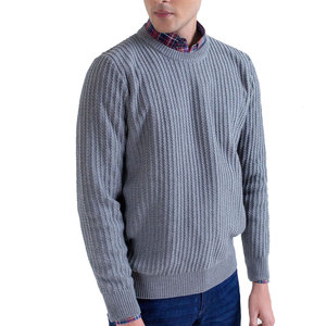 Knitted Sweaters Men <b>Pullovers</b> Solid <b>Jumpers</b> Long Sleeve O Neck Loose Fit Sweater Spring 2026 Sweater - Product Image 2