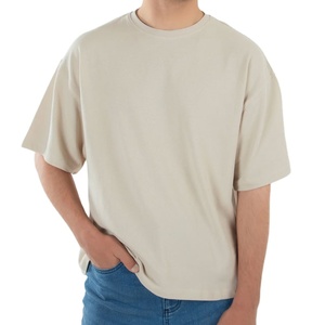 Loose Fit Men <b>Down</b> Shoulder Longline Plain Blank Lightweight 180 Gsm 100% Cotton O-Neck Anti-Pilling T-Shirt Men Clothes - Product Image 1