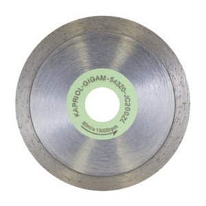 Disco Diamantato Sinterizzato Kapriol Corona Continua 115 mm per Ceramica - Product Image 1