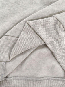 Sweat-shirt à capuche en polaire d'hiver pour homme, motif uni, couleur personnalisée, coupe ample, tissu respirant à séchage rapide - Product Image 3