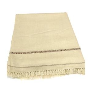 Châle cachemire léger en laine de qualité exportée pour hommes Dernière collection de châles ethniques Lohi du Pakistan - Product Image 4