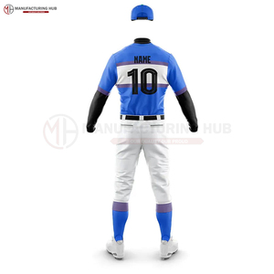 Uniforme de baseball de bonne qualité nouveau design ensemble d'uniformes de baseball de qualité supérieure vente en gros et à bas prix uniforme de baseball - Product Image 3