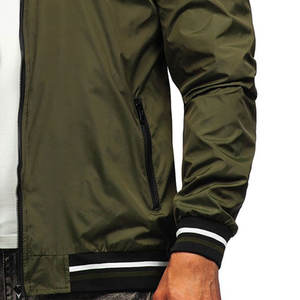 แจ็กเก็ตบอมเบอร์ยูนิเซ็กซ์แจ็กเก็ตสไตล์บอมเบอร์ปักตามสั่งสำหรับผู้ชายและผู้หญิงเสื้อนอกกันหนาว - Product Image 5