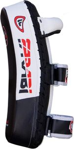 Farabi Curved Kick Pad PU Leather Muay Thai Boxing Karate Taekwondo MMA Training <b>Dummy</b> Eco-Friendly Lightweight Soft Gym - Product Image 2