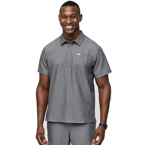 Vêtements d'été unisexes en spandex de haute qualité pour hôpitaux uniformes d'infirmières médicales vente en gros de vêtements de médecin - Product Image 6