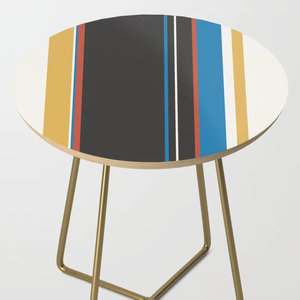 Mesa de centro de alta calidad para el hogar, mesa de madera 2022 con estampado de esmalte y soporte de latón, venta al por mayor - Product Image 6