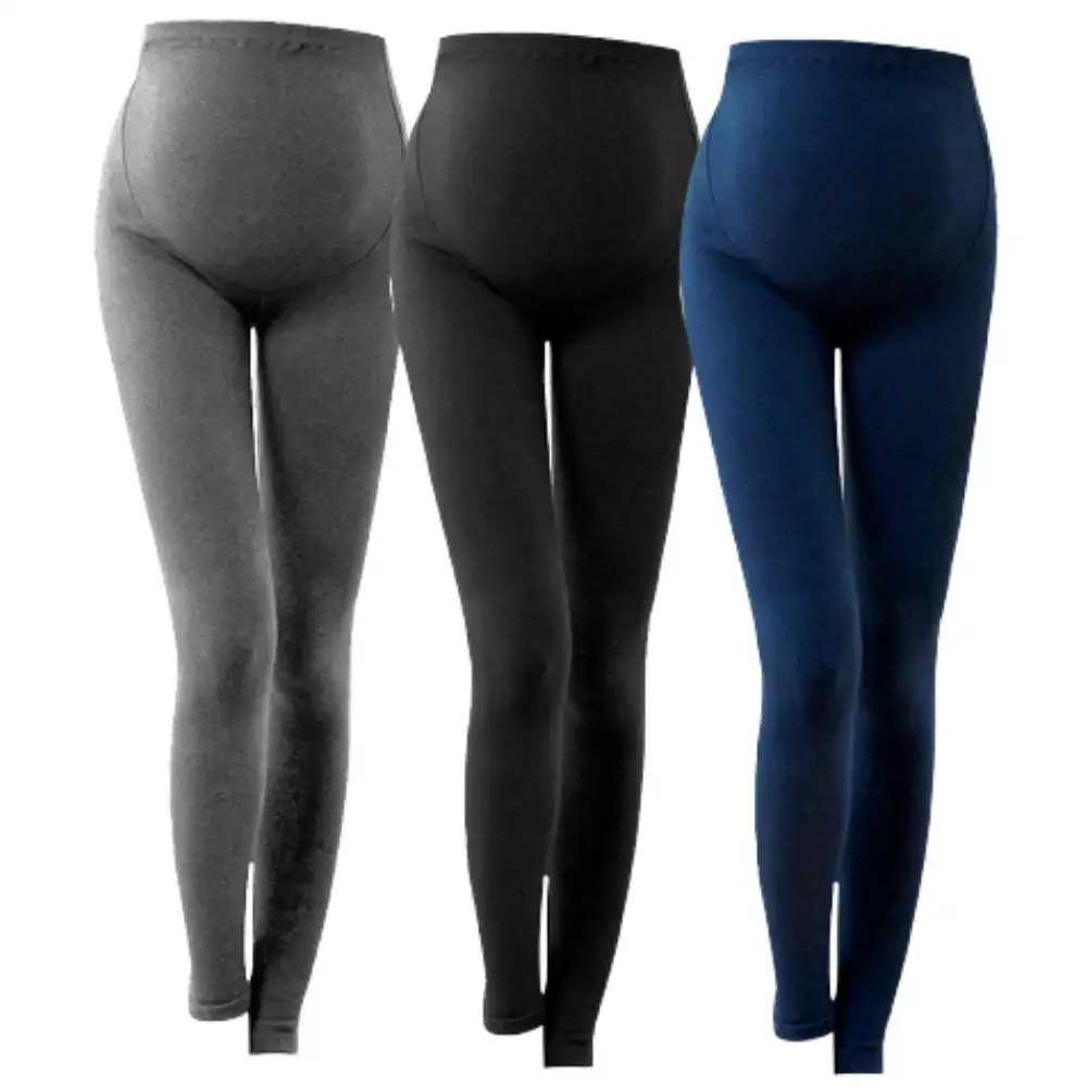 Legging de grossesse taille haute extensible, vêtement de yoga de maternité, coupe Slim, vente en gros