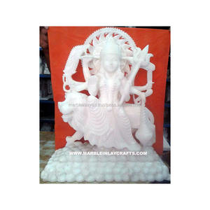 หินอ่อน Durga Maa รูปปั้น - Product Image 1