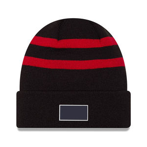 Gorro de invierno acrílico 100% de alta calidad OEM, colores personalizados, bordado en 3D, Jacquard, logotipo tejido a mano - Product Image 1