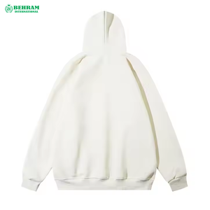 Sweat-shirts à capuche en molleton 100 % coton (french terry) coupe classique, 420-500 g/m², sans poche, avec logo personnalisé, vente en gros - Product Image 1