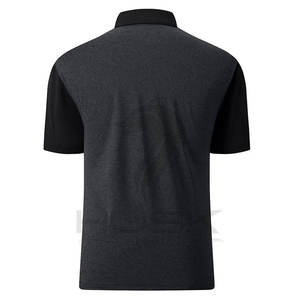 Venta al por mayor OEM/ODM Mens Blade Collar Golf Polos Camisas de secado rápido Transpirable Golf Ropa Camisetas - Product Image 5