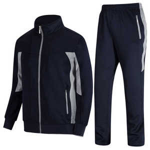 Conjuntos Deportivos de Hombre con Cremallera 2026, para Fitness, Correr, Trotar, Estilo Holgado, de Algodón, Casuales, para Hombre, Servicio OEM - Product Image 1