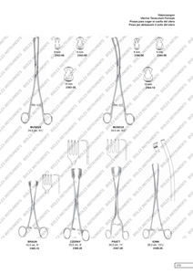 คีมชโรเดอร์ Tenaculum สำหรับเครื่องมือผ่าตัดทางนรีเวชเครื่องมือทางการแพทย์ - Product Image 6