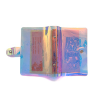 Carnet de budget A5 personnalisé en gros, rechargeable, avec couverture transparente en PVC à 6 anneaux pour la gestion du budget, logo personnalisé, directement de l'usine