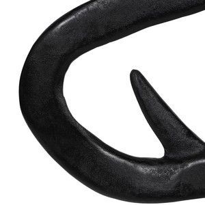 Escultura abstracta de aluminio arte moderno decoración del hogar pieza de acento diseño contemporáneo escultura llamativa escultura pulida moderna - Product Image 4