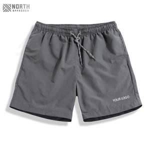 Pantalones Cortos Deportivos de Diseño Nuevo para Hombre, Estilo Urbano, Casuales, para Entrenamiento Físico, Correr, Patrón Sólido, Ecológicos, No Tejidos - Product Image 6