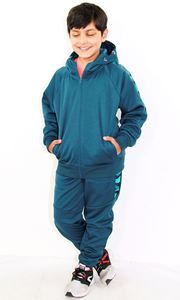 ชุดวอร์มแขนยาวสำหรับเด็กผู้ชายชุดวอร์มผ้าฟลีซคอตตอนสำหรับเด็กวัยหัดเดิน - Product Image 3