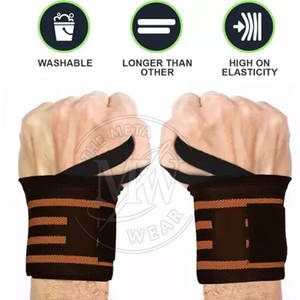 Ropa de gimnasio de alta calidad hecha en Pakistán, muñequeras de neopreno transpirable, equipo de Fitness, accesorios de Fitness para hombres más vendidos - Product Image 2