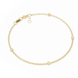 Fabulous 18K <b>Gold</b> Lab Grown Diamond Bracelet & <b>Bangle</b> - Product Image 3